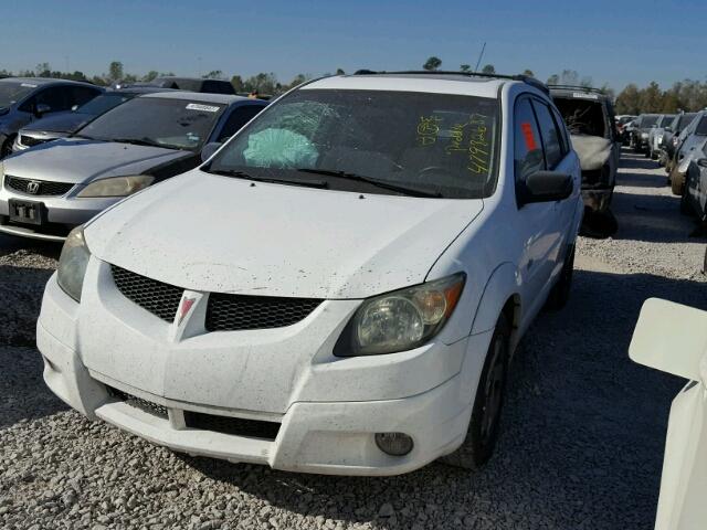 5Y2SL62874Z422080 - 2004 PONTIAC VIBE WHITE photo 2