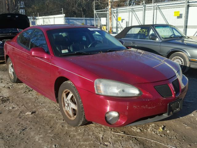 2G2WP522041174120 - 2004 PONTIAC GRAND PRIX RED photo 1