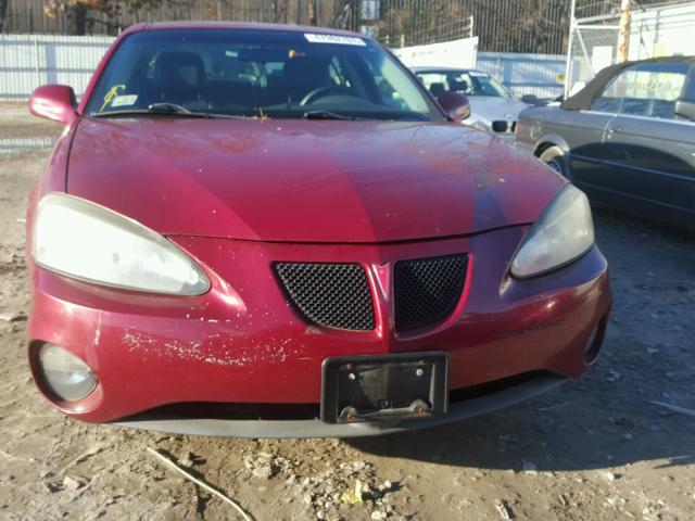 2G2WP522041174120 - 2004 PONTIAC GRAND PRIX RED photo 10