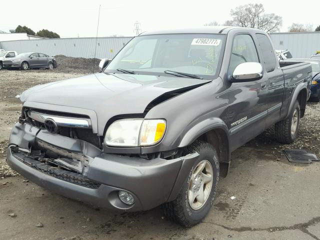 5TBBT44193S425544 - 2003 TOYOTA TUNDRA ACC GRAY photo 2