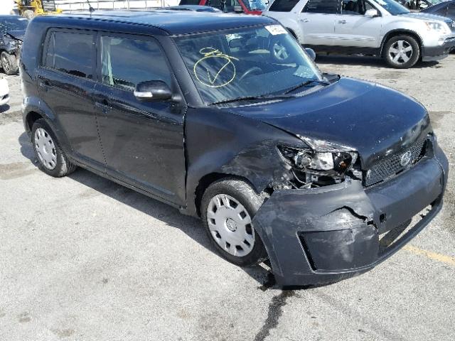 JTLKE50E881007811 - 2008 TOYOTA SCION XB შავი ფოტო 1