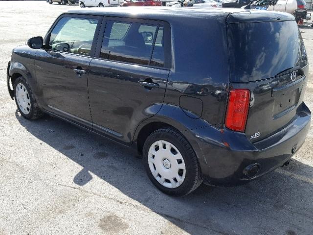 JTLKE50E881007811 - 2008 TOYOTA SCION XB შავი ფოტო 3