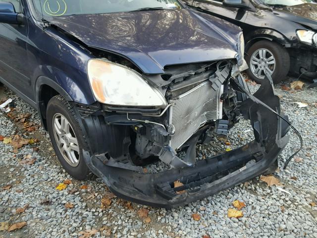 SHSRD78893U117122 - 2003 HONDA CR-V EX BLUE photo 9