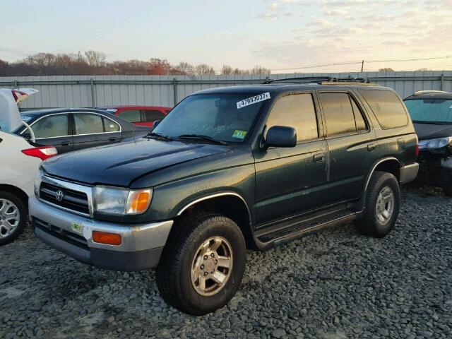 JT3HN86R2T0009882 - 1996 TOYOTA 4RUNNER SR GREEN photo 2