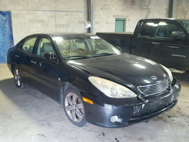 JTHBA30G865167611 - 2006 LEXUS ES 330 BLACK photo 1