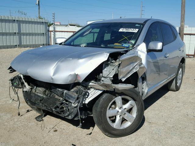 JN8AS5MT9DW550692 - 2013 NISSAN ROGUE S SILVER photo 2