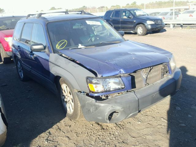 JF1SG63604H767061 - 2004 SUBARU FORESTER 2 BLUE photo 1