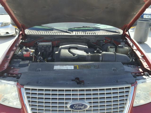 1FMFU17L74LB13383 - 2004 FORD EXPEDITION RED photo 7