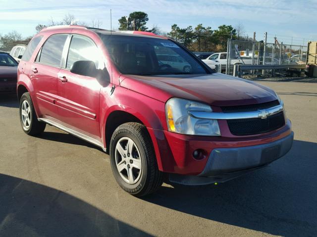 2CNDL73F656175008 - 2005 CHEVROLET EQUINOX LT RED photo 1