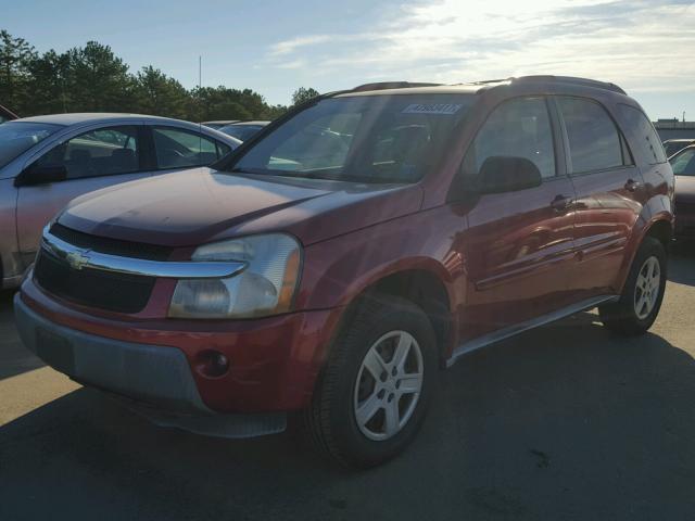 2CNDL73F656175008 - 2005 CHEVROLET EQUINOX LT RED photo 2