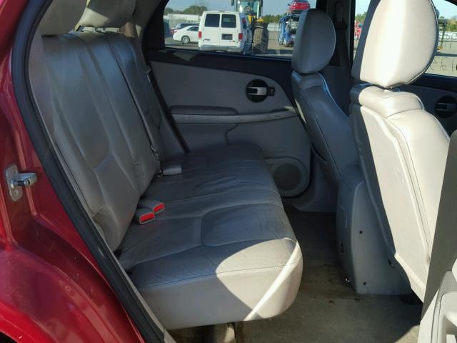 2CNDL73F656175008 - 2005 CHEVROLET EQUINOX LT RED photo 6