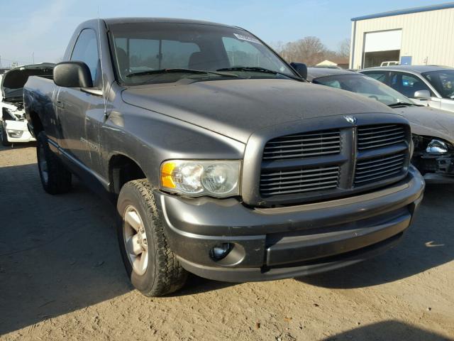 1D7HU16Z32J162159 - 2002 DODGE RAM 1500 GRAY photo 1