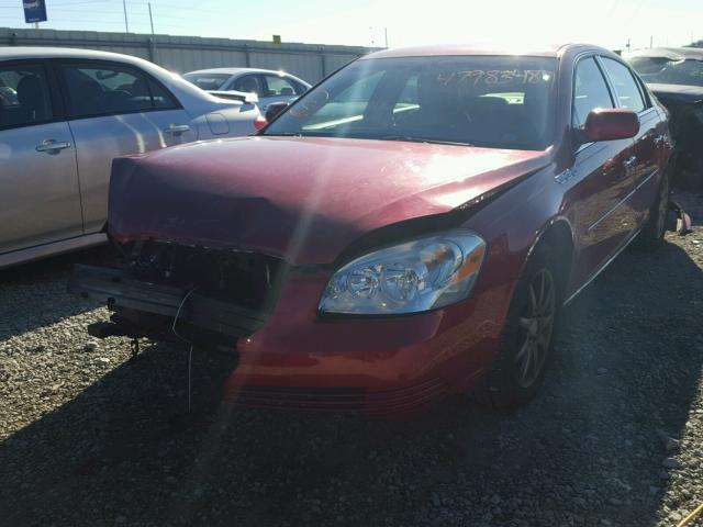 1G4HD57206U231344 - 2006 BUICK LUCERNE CX MAROON photo 2