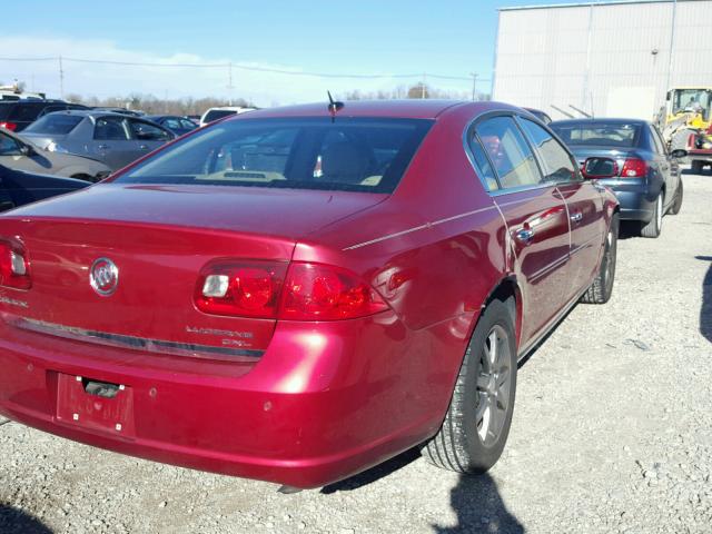 1G4HD57206U231344 - 2006 BUICK LUCERNE CX MAROON photo 4