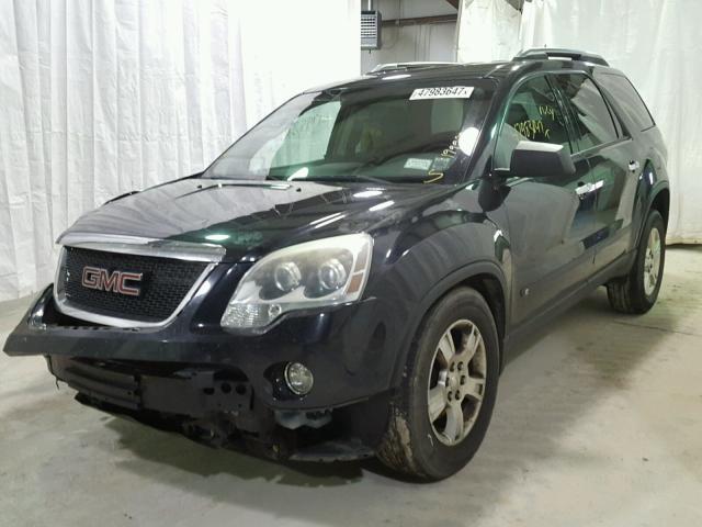 1GKER13D39J134769 - 2009 GMC ACADIA SLE BLACK photo 2