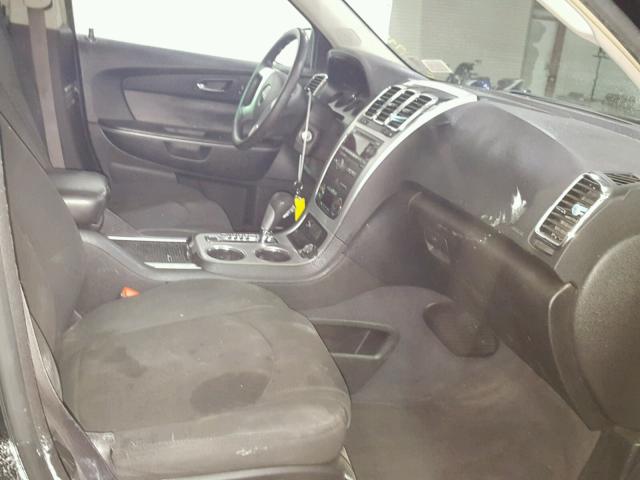 1GKER13D39J134769 - 2009 GMC ACADIA SLE BLACK photo 5