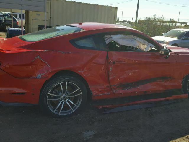 1FA6P8TH8F5402694 - 2015 FORD MUSTANG RED photo 8