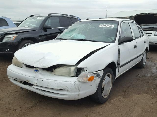 1Y1SK528X2Z410303 - 2002 CHEVROLET GEO PRIZM 白色 照片 2
