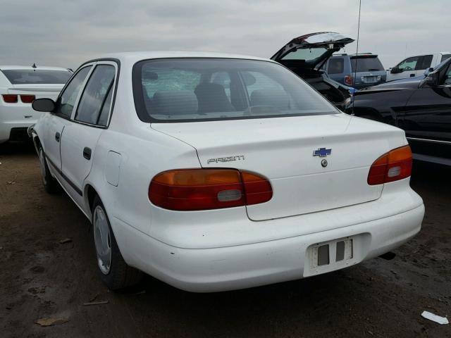 1Y1SK528X2Z410303 - 2002 CHEVROLET GEO PRIZM 白色 照片 3
