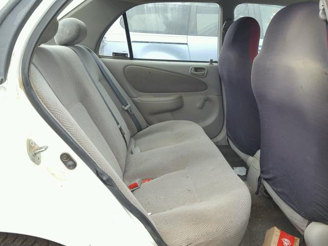 1Y1SK528X2Z410303 - 2002 CHEVROLET GEO PRIZM 白色 照片 6