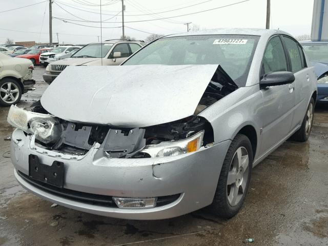 1G8AL55FX6Z107786 - 2006 SATURN ION LEVEL SILVER photo 2