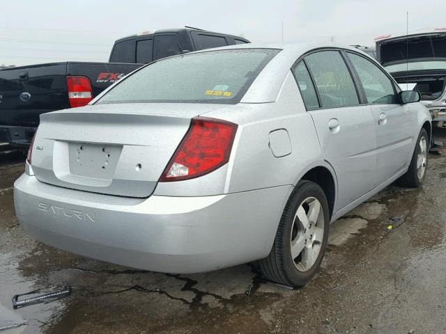 1G8AL55FX6Z107786 - 2006 SATURN ION LEVEL SILVER photo 4