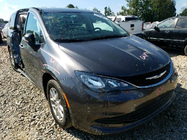 2C4RC1DG9HR608919 - 2017 CHRYSLER PACIFICA T GRAY photo 1