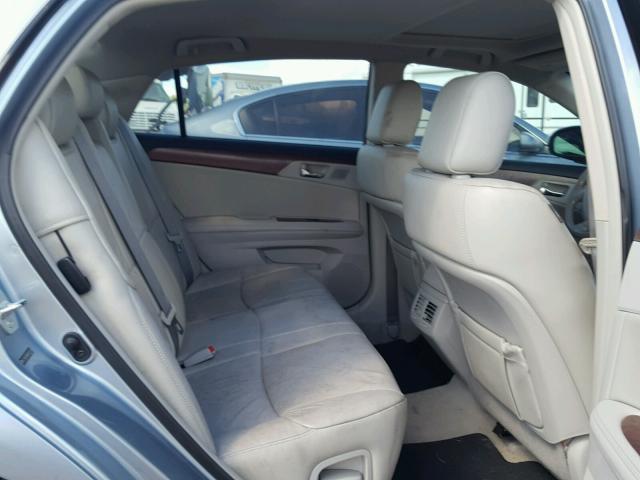 4T1BK3DB8BU393740 - 2011 TOYOTA AVALON BAS Mavi foto 6