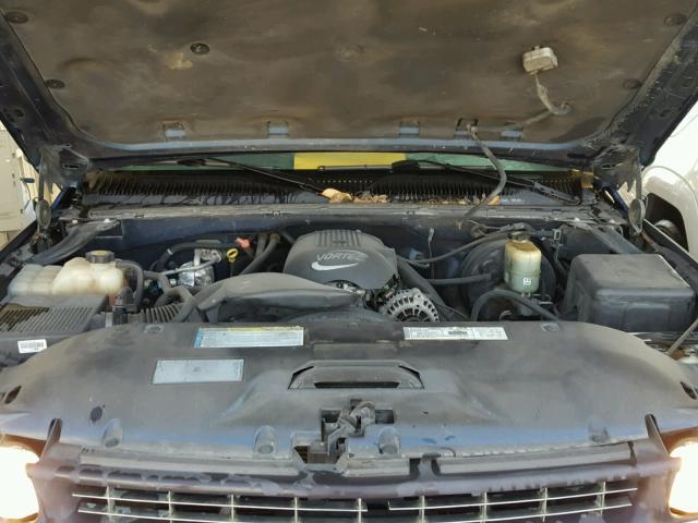 1GCEK19T81Z111492 - 2001 CHEVROLET SILVERADO BLUE photo 7