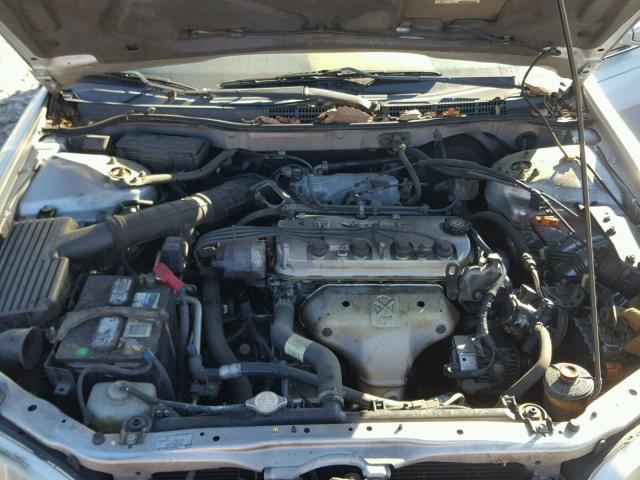 JHMCG56622C021448 - 2002 HONDA ACCORD EX SILVER photo 7