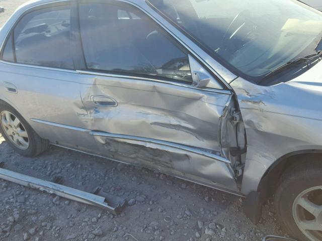 JHMCG56622C021448 - 2002 HONDA ACCORD EX SILVER photo 9