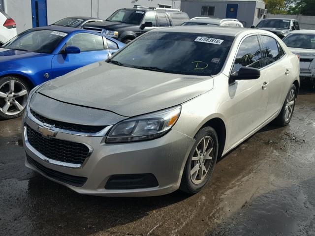 1G11A5SL6EF149158 - 2014 CHEVROLET MALIBU LS 金色 照片 2