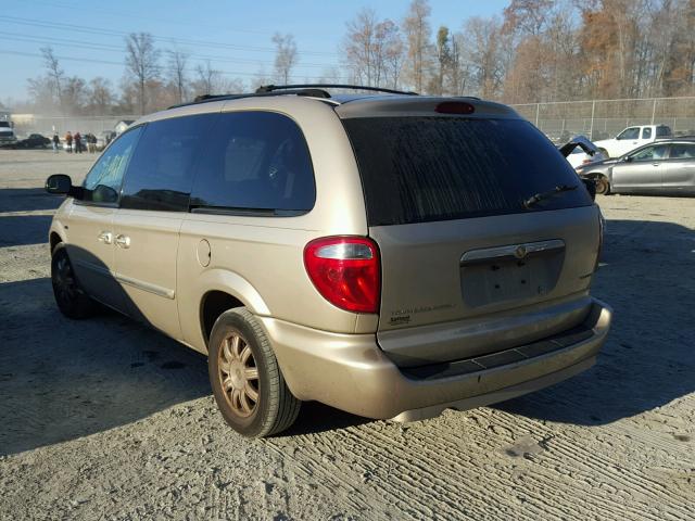 2A8GP54L27R273736 - 2007 CHRYSLER TOWN & COU GOLD photo 3