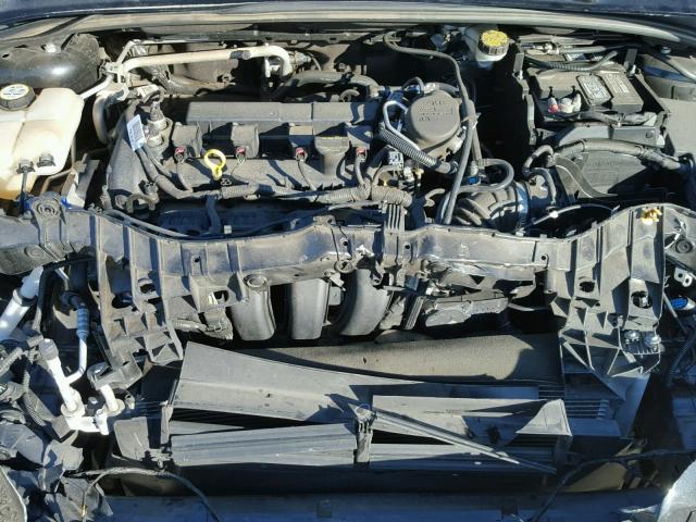 1FAHP3N2XCL449866 - 2012 FORD FOCUS TITA GRAY photo 7