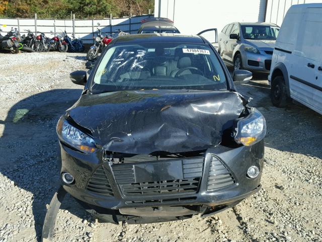 1FAHP3N2XCL449866 - 2012 FORD FOCUS TITA GRAY photo 9