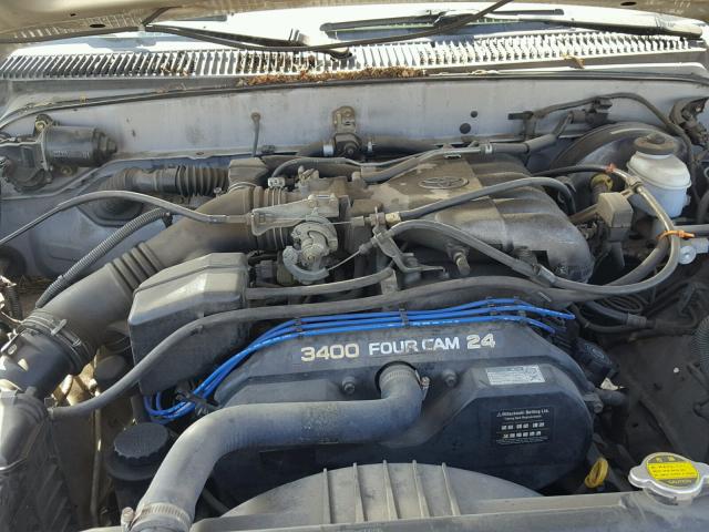 5TESN92N11Z784651 - 2001 TOYOTA TACOMA XTR 银色 照片 7