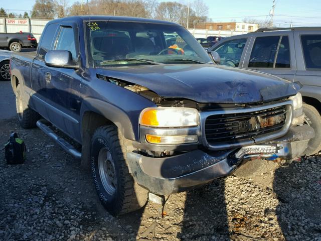 1GTEK19T1YE416947 - 2000 GMC NEW SIERRA BLUE photo 1