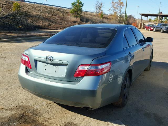 4T1BE46K89U868629 - 2009 TOYOTA CAMRY BASE GREEN photo 4