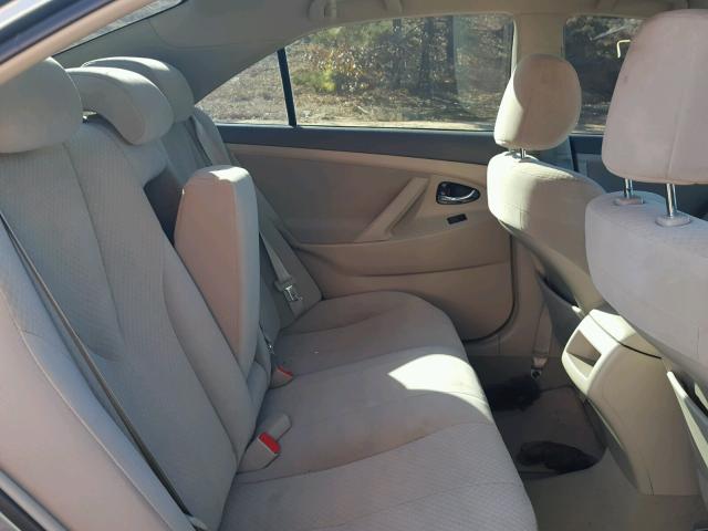 4T1BE46K89U868629 - 2009 TOYOTA CAMRY BASE GREEN photo 6