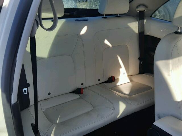 3VWFW31C28M517938 - 2008 VOLKSWAGEN NEW BEETLE თეთრი ფოტო 6