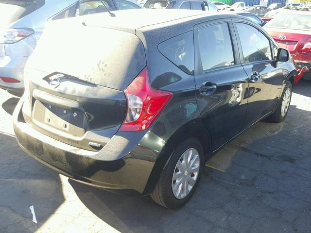 3N1CE2CP4EL395591 - 2014 NISSAN VERSA NOTE BLACK photo 4