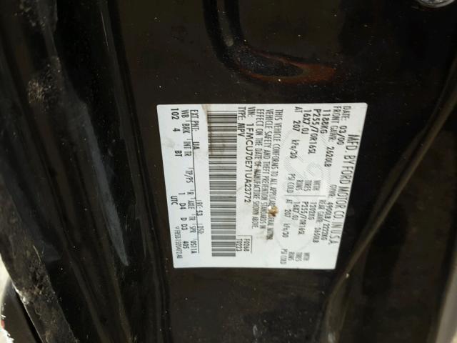 1FMCU70E71UA23772 - 2001 FORD EXPLORER S 黑色 照片 10