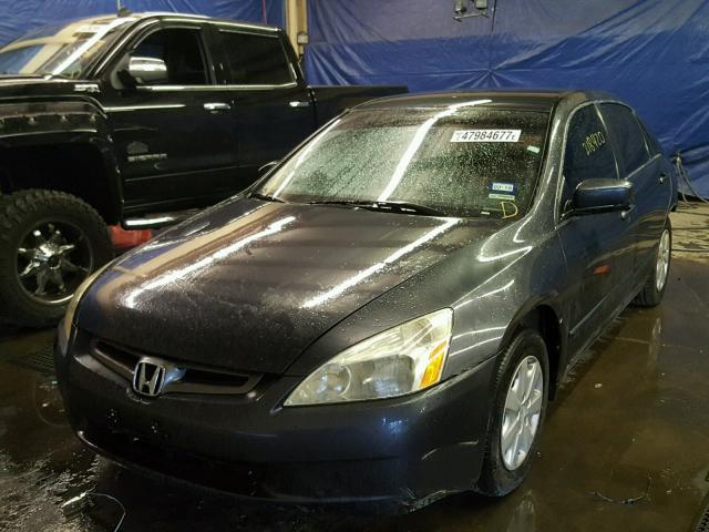 1HGCM56374A034695 - 2004 HONDA ACCORD LX CHARCOAL photo 2