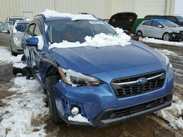 JF2GTAMC2JH310252 - 2018 SUBARU CROSSTREK BLUE photo 1