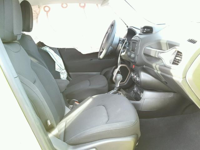 ZACCJBAB5HPG06695 - 2017 JEEP RENEGADE S Կանաչ լուսանկար 5