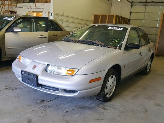 1G8ZH52811Z334139 - 2001 SATURN SL1 SILVER photo 2