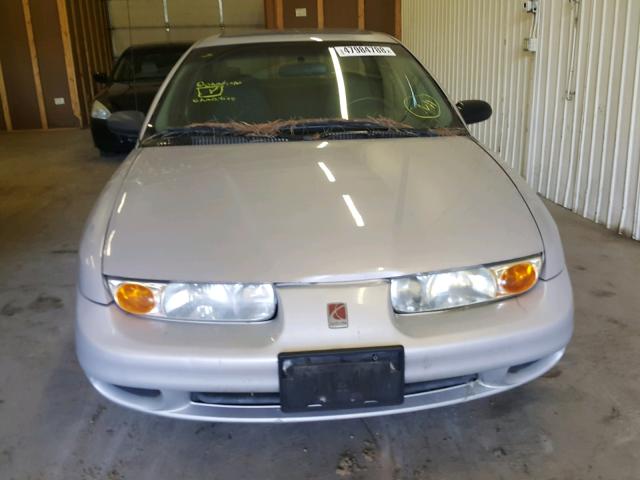 1G8ZH52811Z334139 - 2001 SATURN SL1 SILVER photo 9