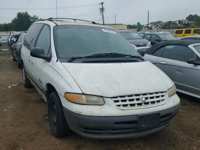 2P4GP45G4XR274742 - 1999 PLYMOUTH VOYAGER WHITE photo 1