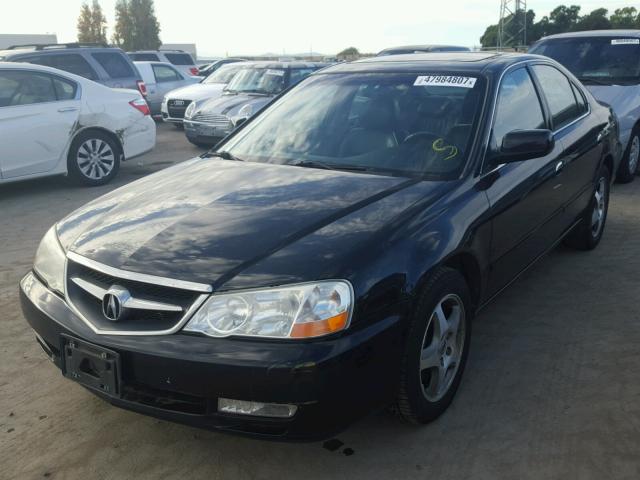 19UUA56602A032159 - 2002 ACURA 3.2TL BLACK photo 2