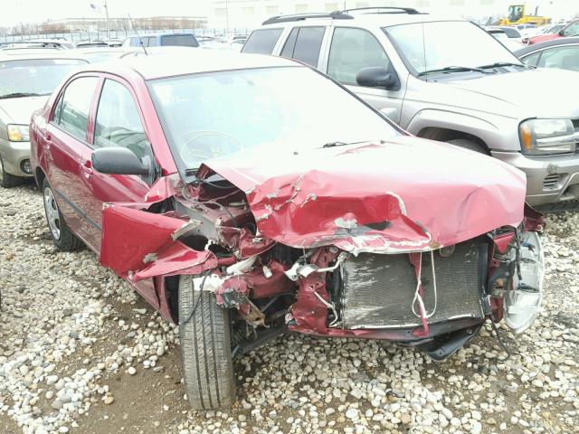 1NXBR32E67Z877292 - 2007 TOYOTA COROLLA CE RED photo 1